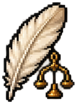 Weighing-Scale Feather